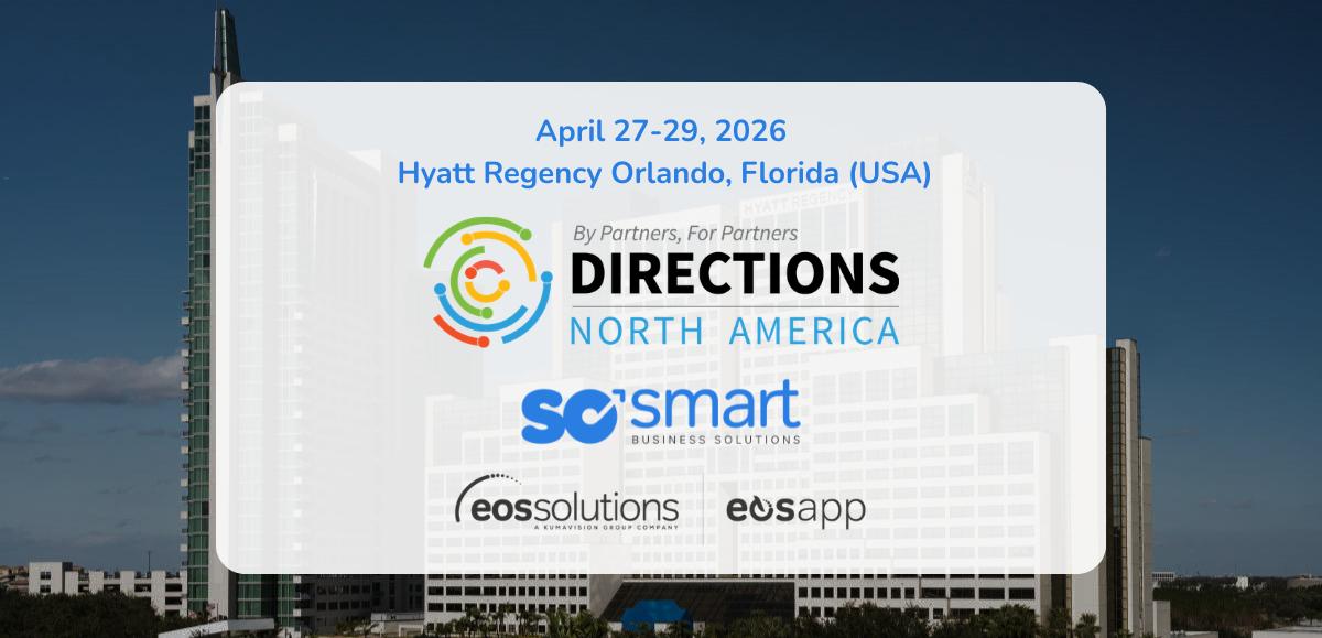 EOS Solutions Sponsor at Directions EMEA